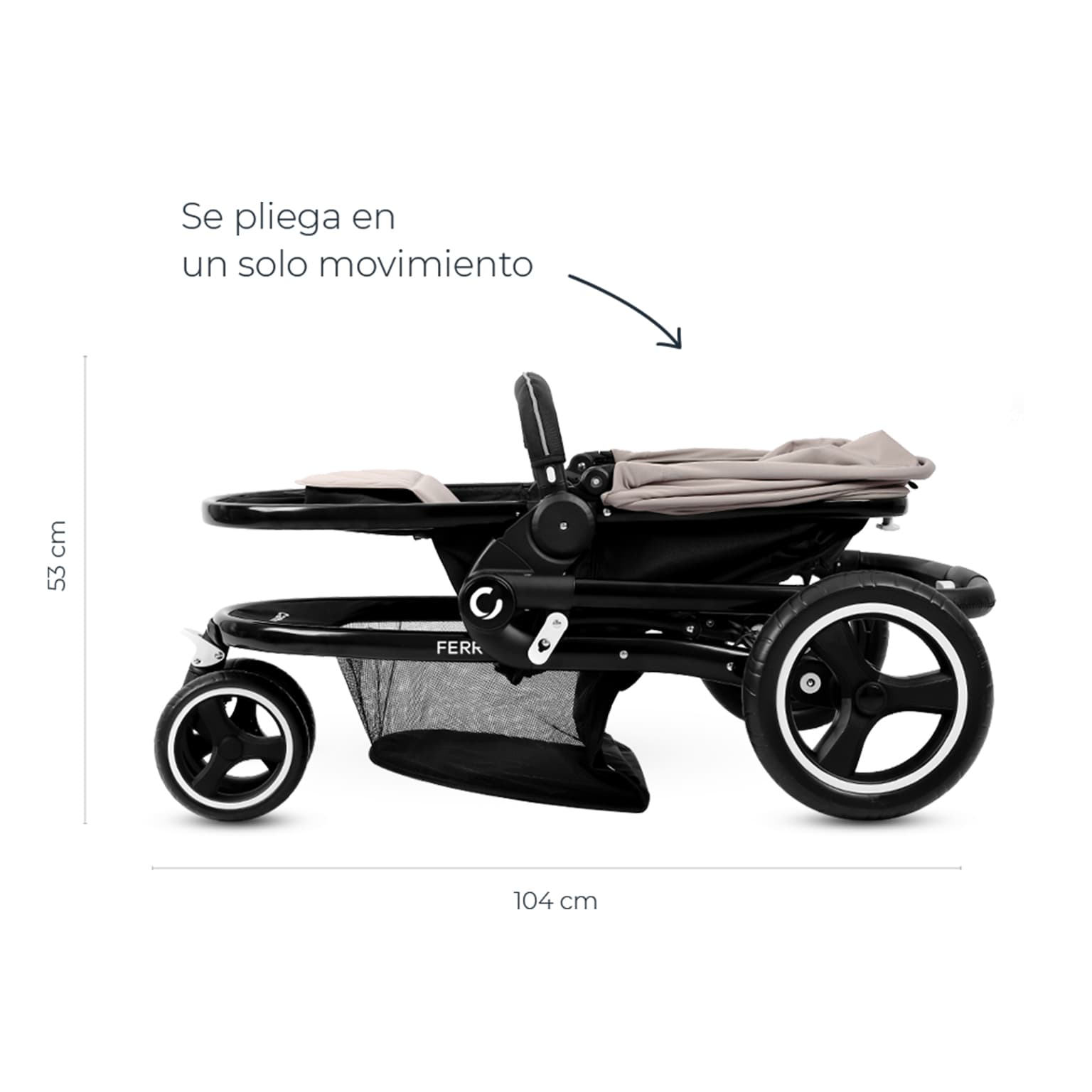 Plegado en un movimiento para acompañar tu ritmo product image